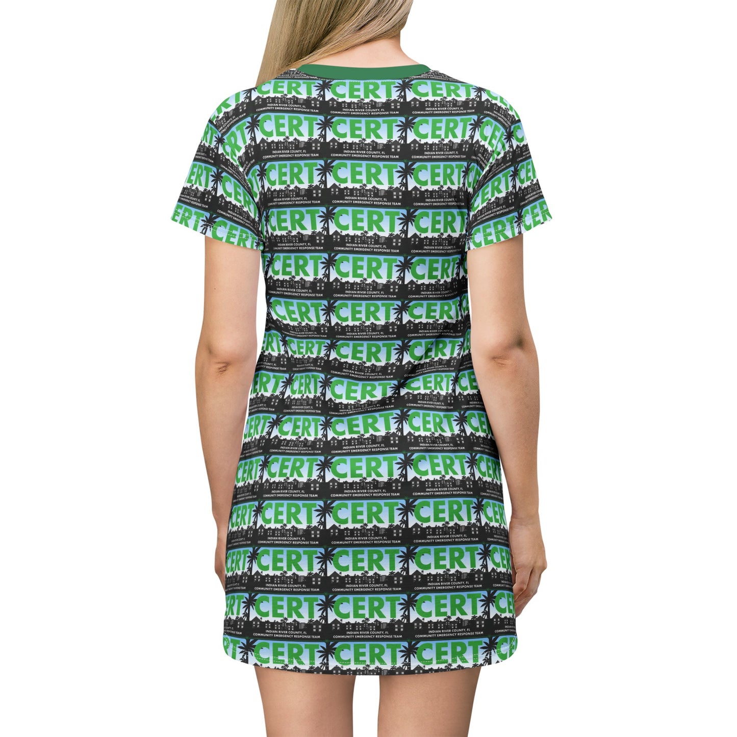 CERT GM T-Shirt Dress (AOP)