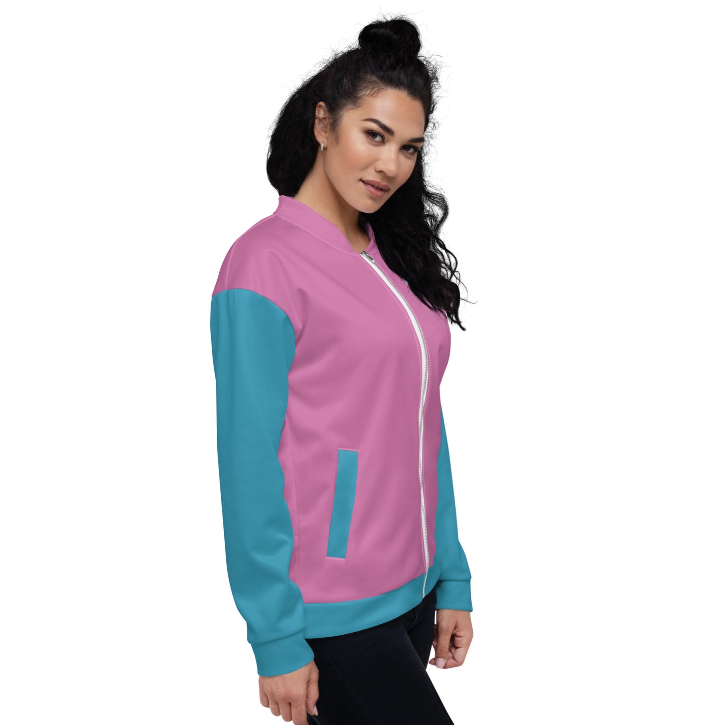 BRIXHAM BM Fishtown pink Unisex Bomber Jacket right