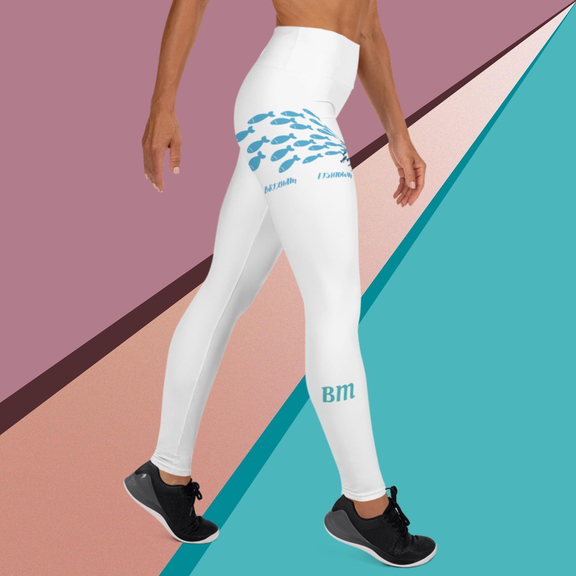 BRIXHAM BM Shoal Yoga Leggings right leg