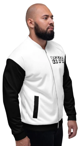 MYNY-HUB-NYC-BLACK-WHITE-BOMBER-ACKET-right side