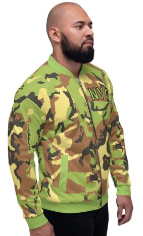 MYNY-Hub-NYC-Green-Camo-Bomber-Jacket-right-side