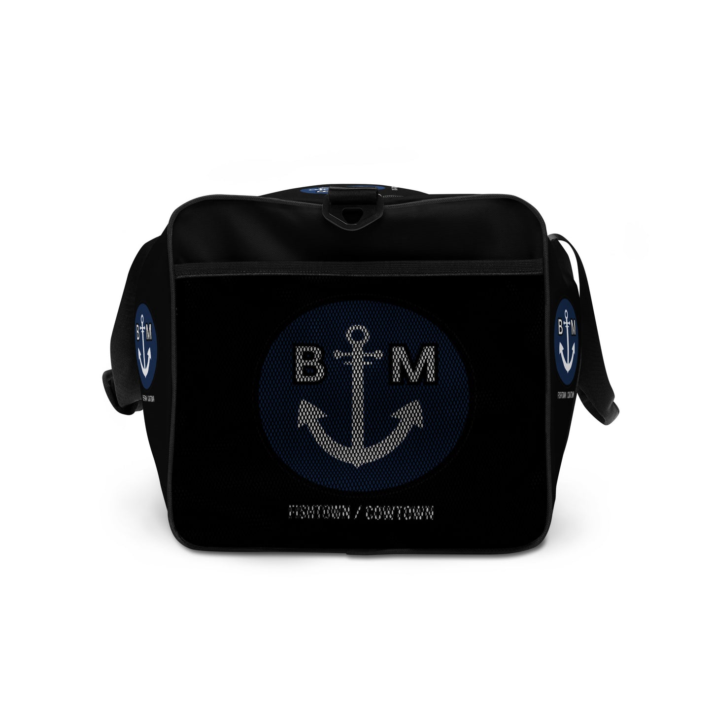 BRIXHAM BM Streets Duffle bag mesh side with logo