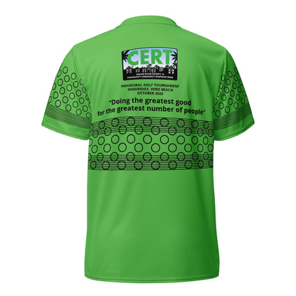 CERT Golf Women's Recycled unisex sports jersey