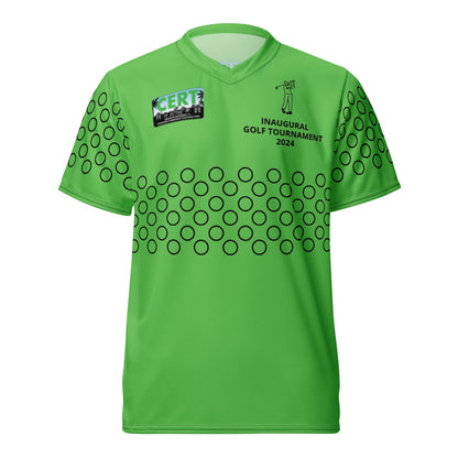 CERT GOLF 2024 Recycled unisex sports jersey