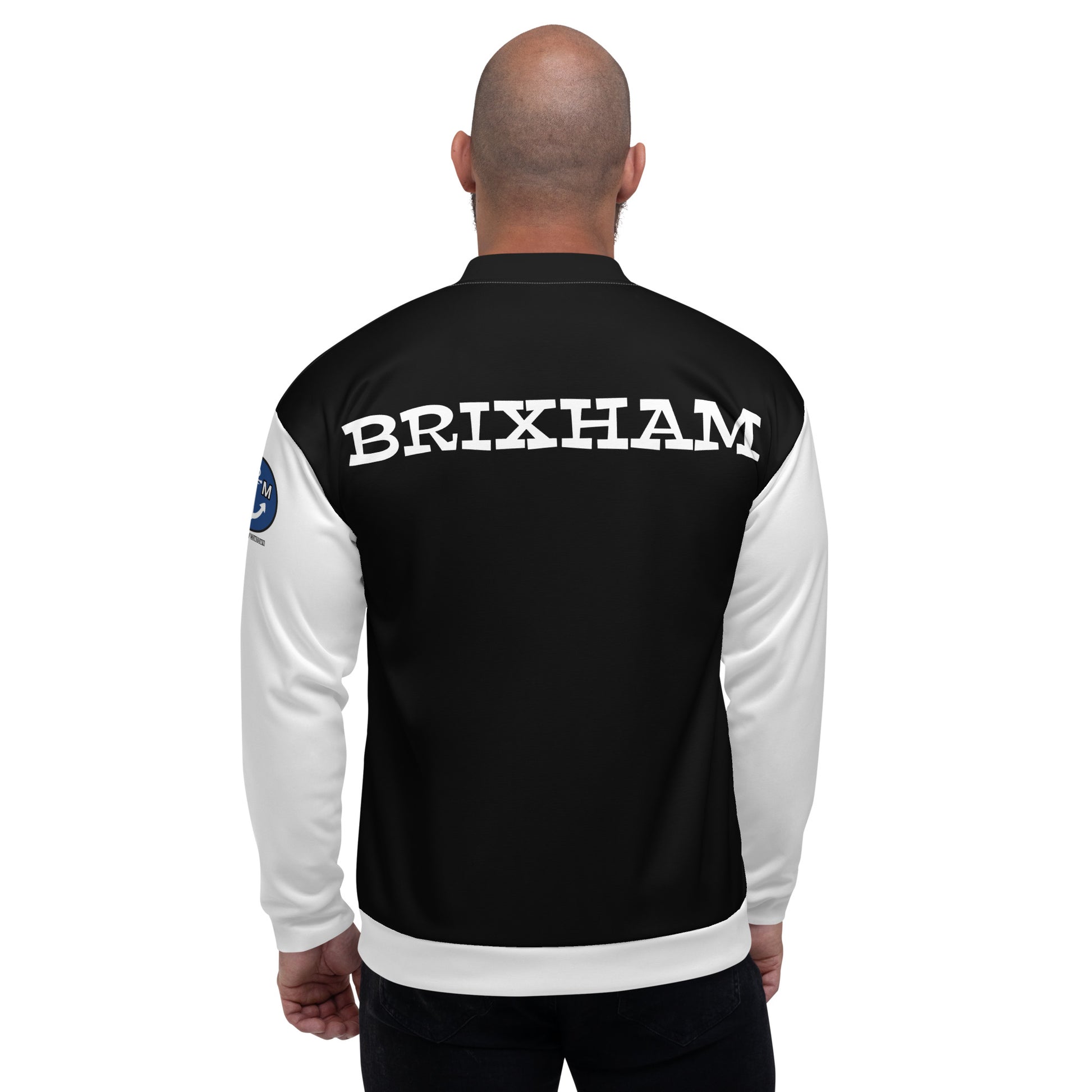 BRIXHAM BM Unisex Bomber Jacket back