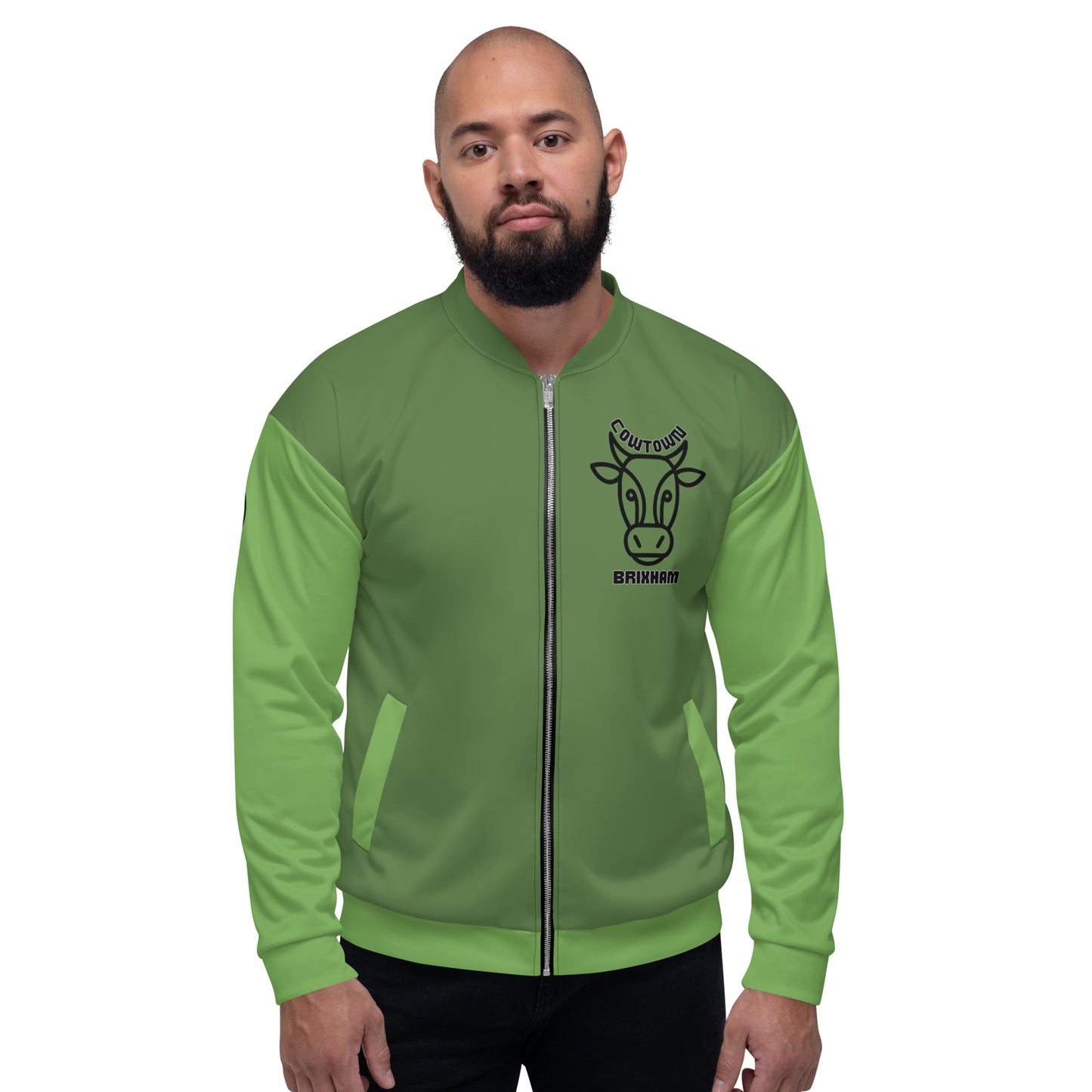 BRIXHAM BM green Unisex Bomber Jacket