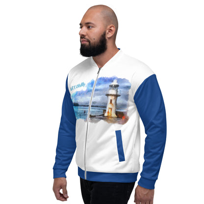 BRIXHAM BM Lighthouse Unisex Bomber Jacket