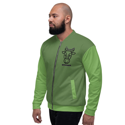 BRIXHAM BM green Unisex Bomber Jacket