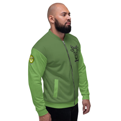 BRIXHAM BM green Unisex Bomber Jacket