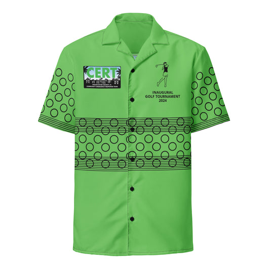 CERT Golf Unisex button shirt