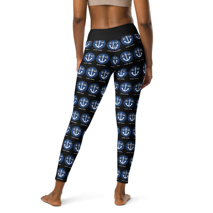 BRIXHAM BM Blue Yoga Leggings