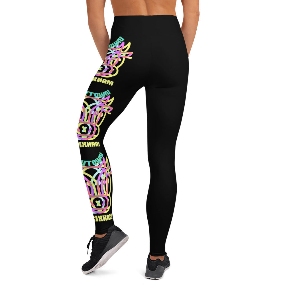 BRIXHAM BM Cowtown Yoga Leggings back