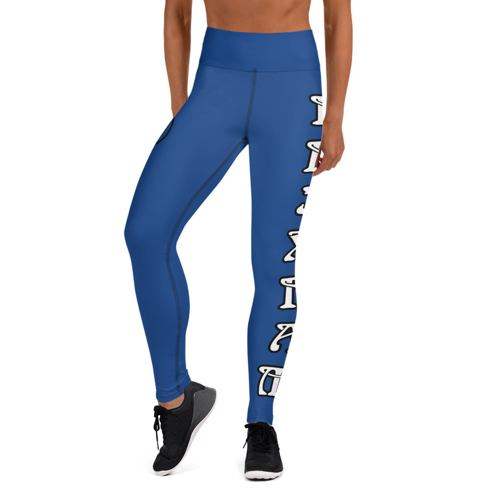 BRIXHAM BM BLUE Yoga Leggings