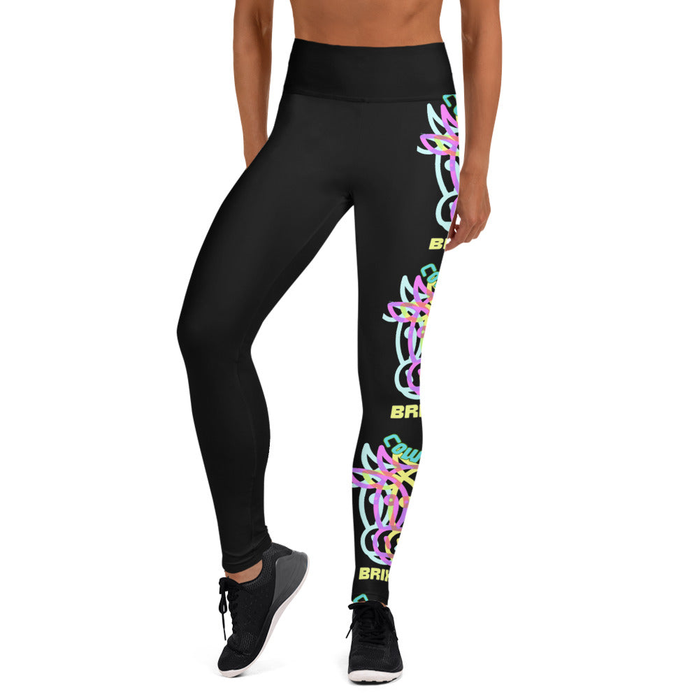 BRIXHAM BM Cowtown Yoga Leggings front