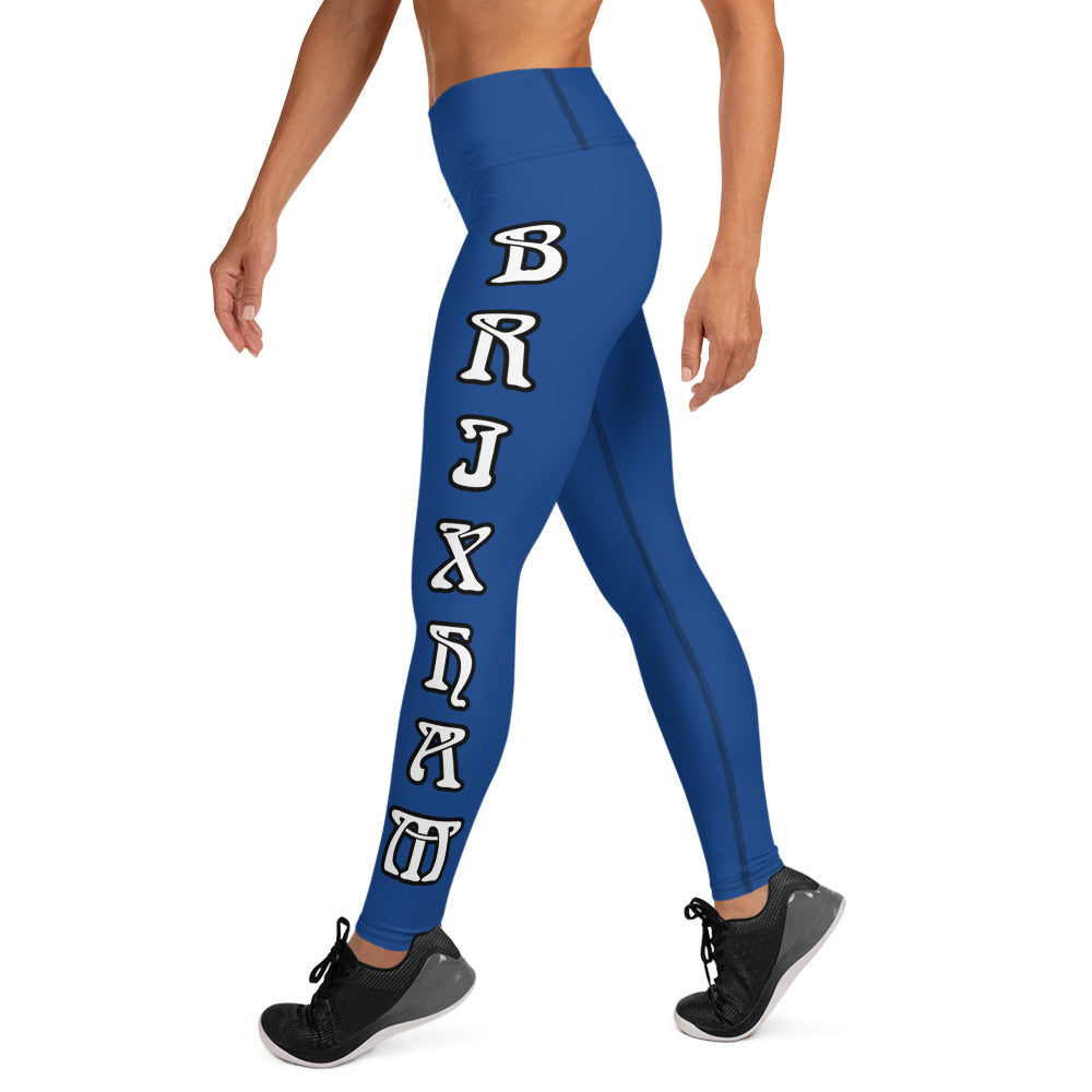 BRIXHAM BM BLUE Yoga Leggings