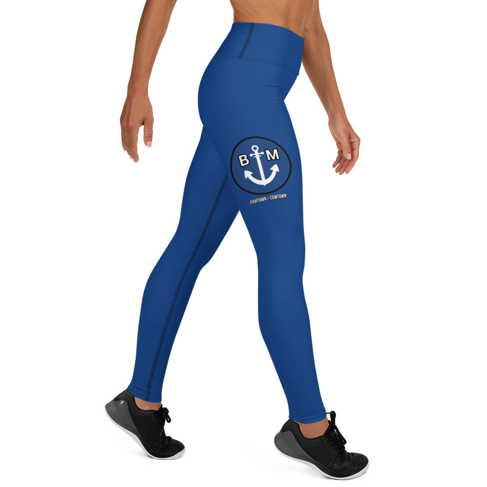 BRIXHAM BM BLUE Yoga Leggings