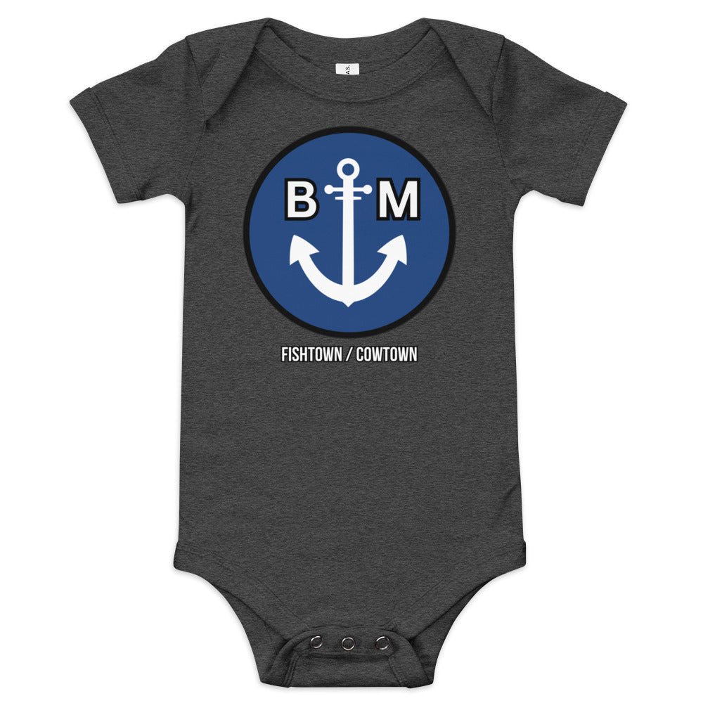 BRIXHAM BM Baby short sleeve one piece