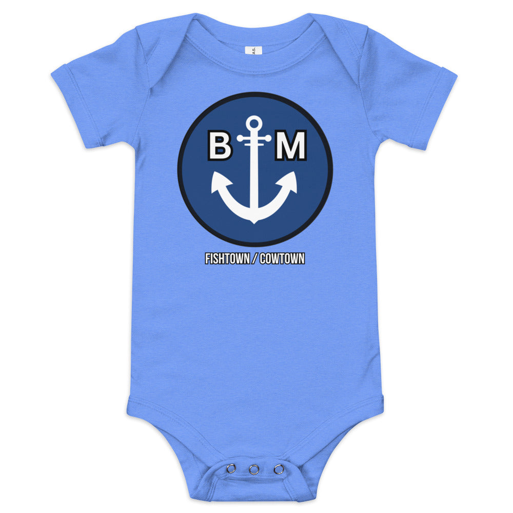 BRIXHAM BM Baby short sleeve one piece