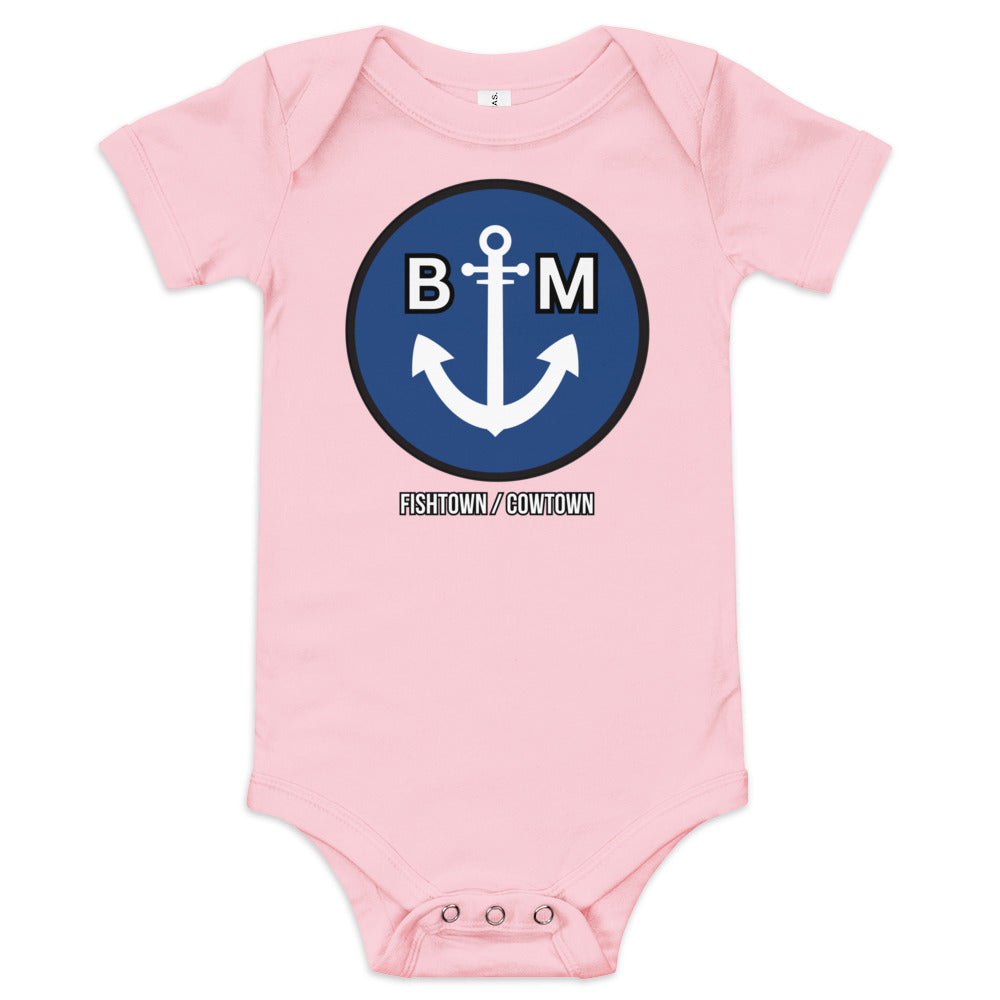 BRIXHAM BM Baby short sleeve one piece