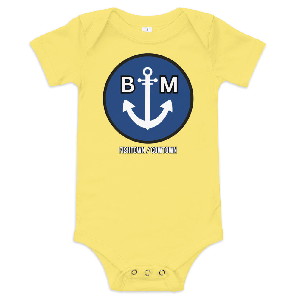 BRIXHAM BM Baby short sleeve one piece