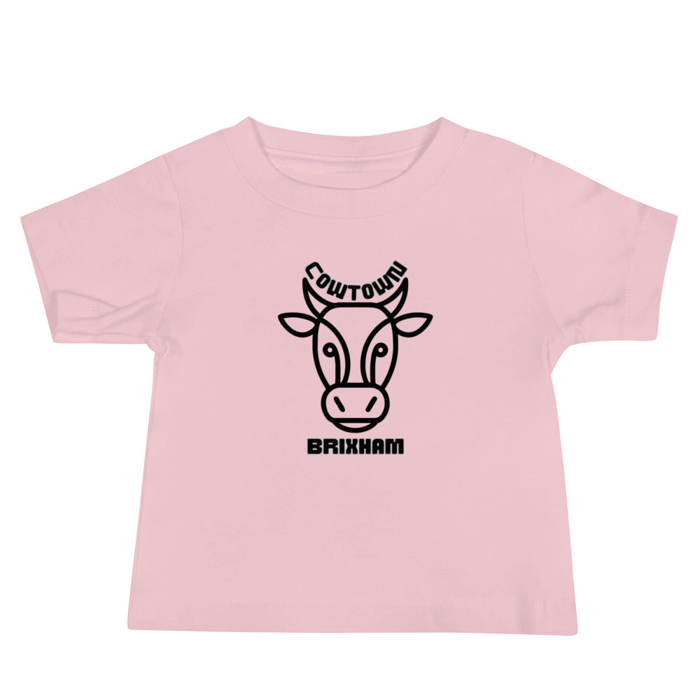 BRIXHAM BM Cowtown Baby Jersey Short Sleeve Tee pink