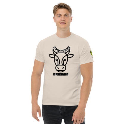 BRIXHAM BM Cowtown Men's classic tee front natural