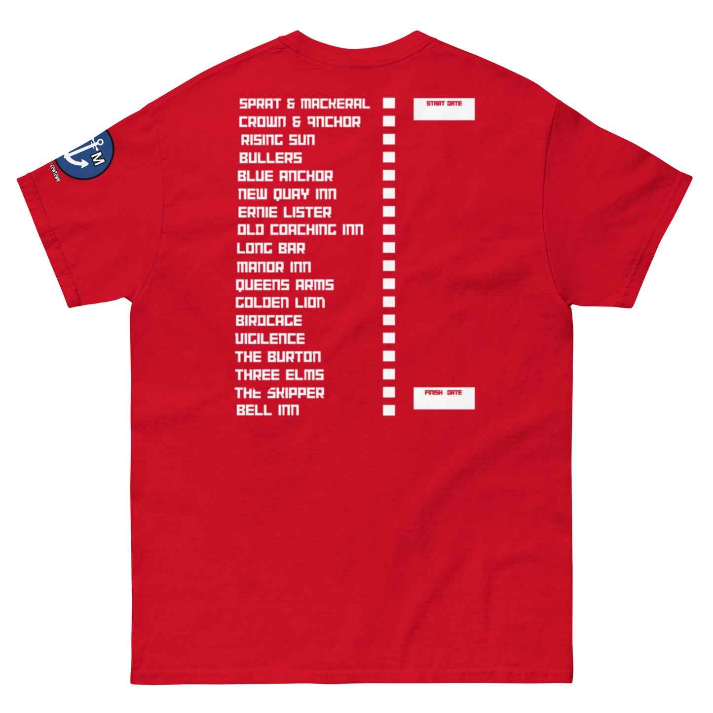 BRIXHAM BM Pub Crawl 2024 Men's classic tee