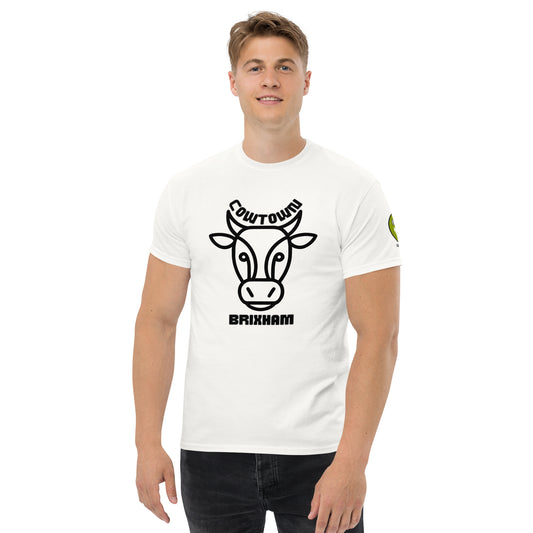 BRIXHAM BM Cowtown Men's classic tee front white