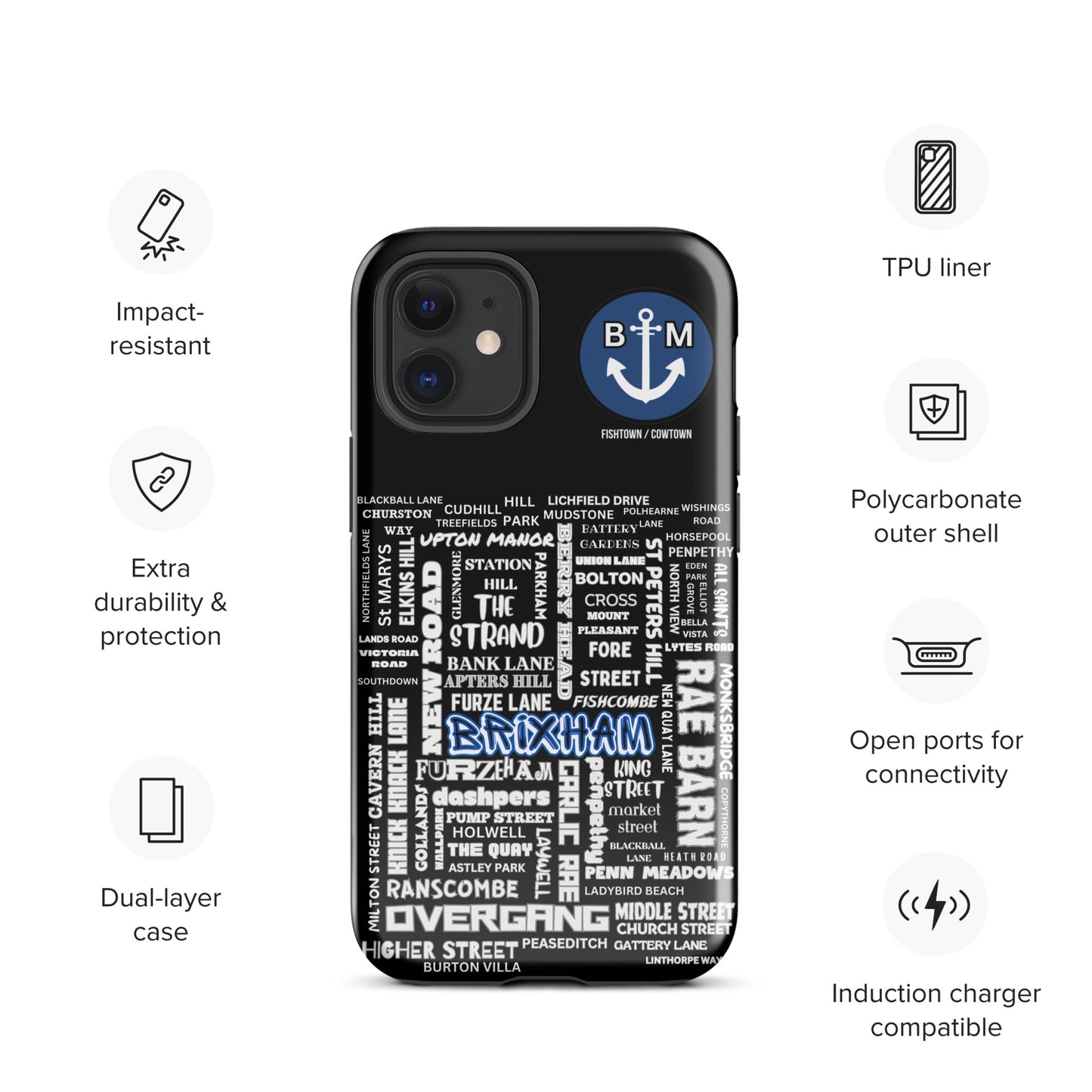 BRIXHAM BM Streets Tough Case for iPhone®