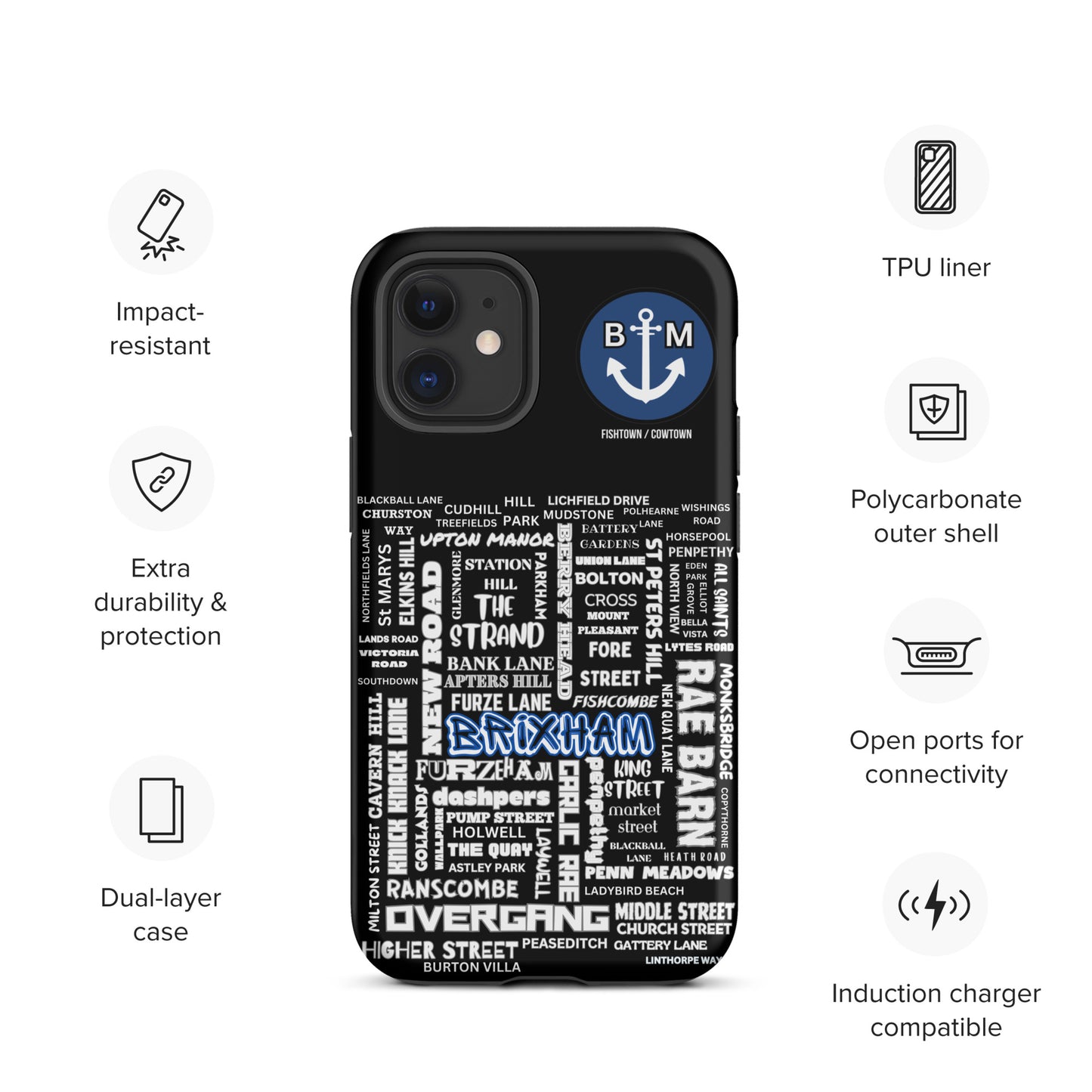 BRIXHAM BM Streets Tough Case for iPhone®