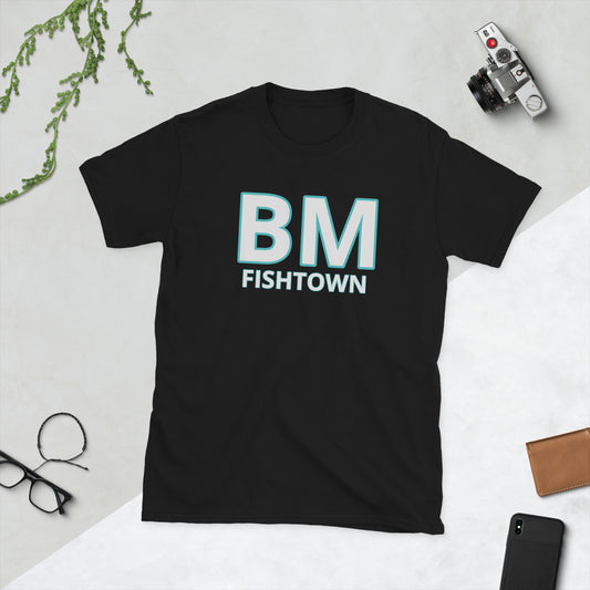BRIXHAM BM Short-Sleeve Unisex T-Shirt black