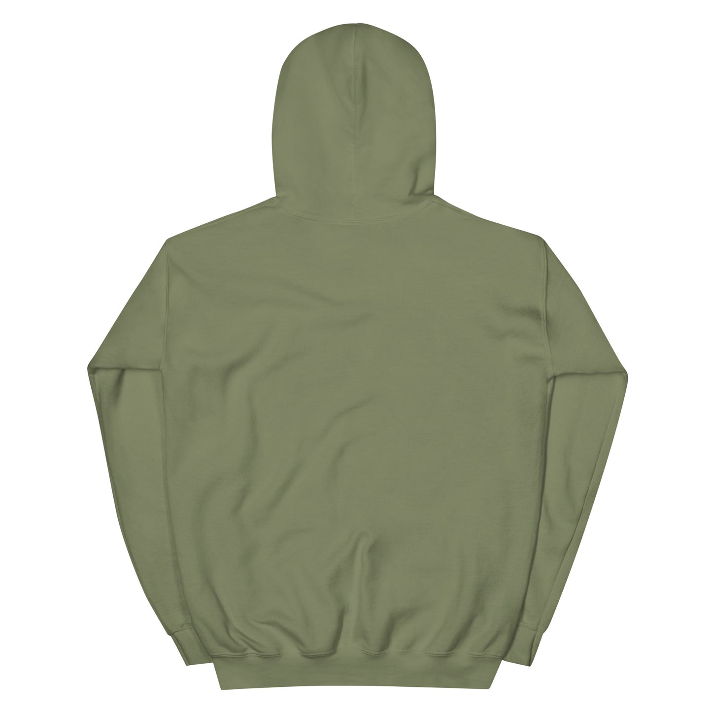 BRIXHAM BM Lighthouse Unisex Hoodie back military green