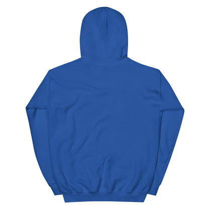 BRIXHAM BM Fishing Unisex Hoodie back royal