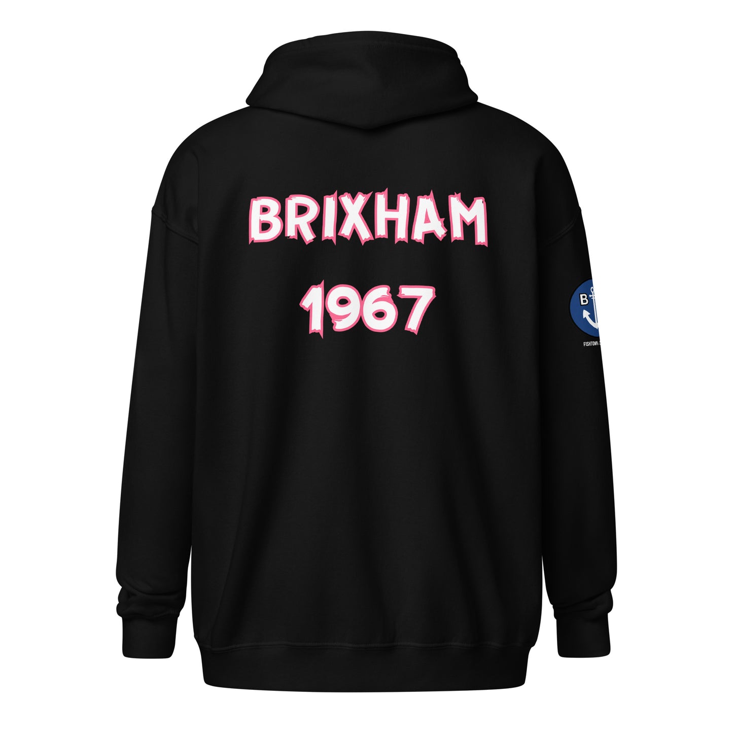 BRIXHAM BM 1967 PINK Unisex heavy blend zip hoodie