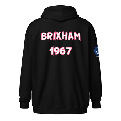 BRIXHAM BM 1967 PINK Unisex heavy blend zip hoodie