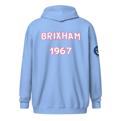 BRIXHAM BM 1967 PINK Unisex heavy blend zip hoodie