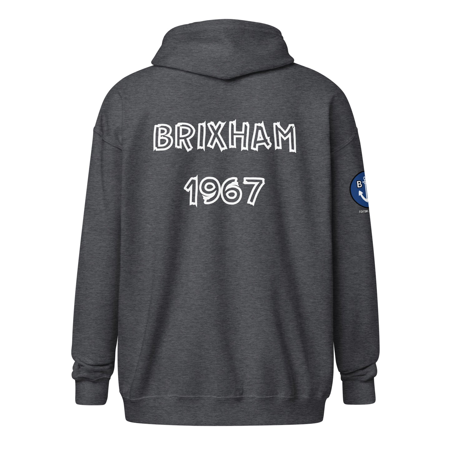 BRIXHAM BM 1967 2 Unisex heavy blend zip hoodie