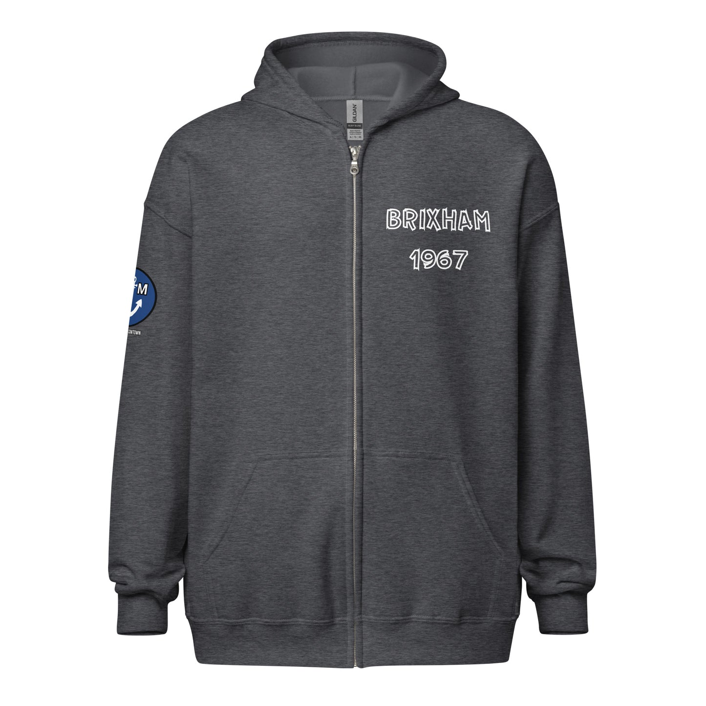 BRIXHAM BM 1967 2 Unisex heavy blend zip hoodie