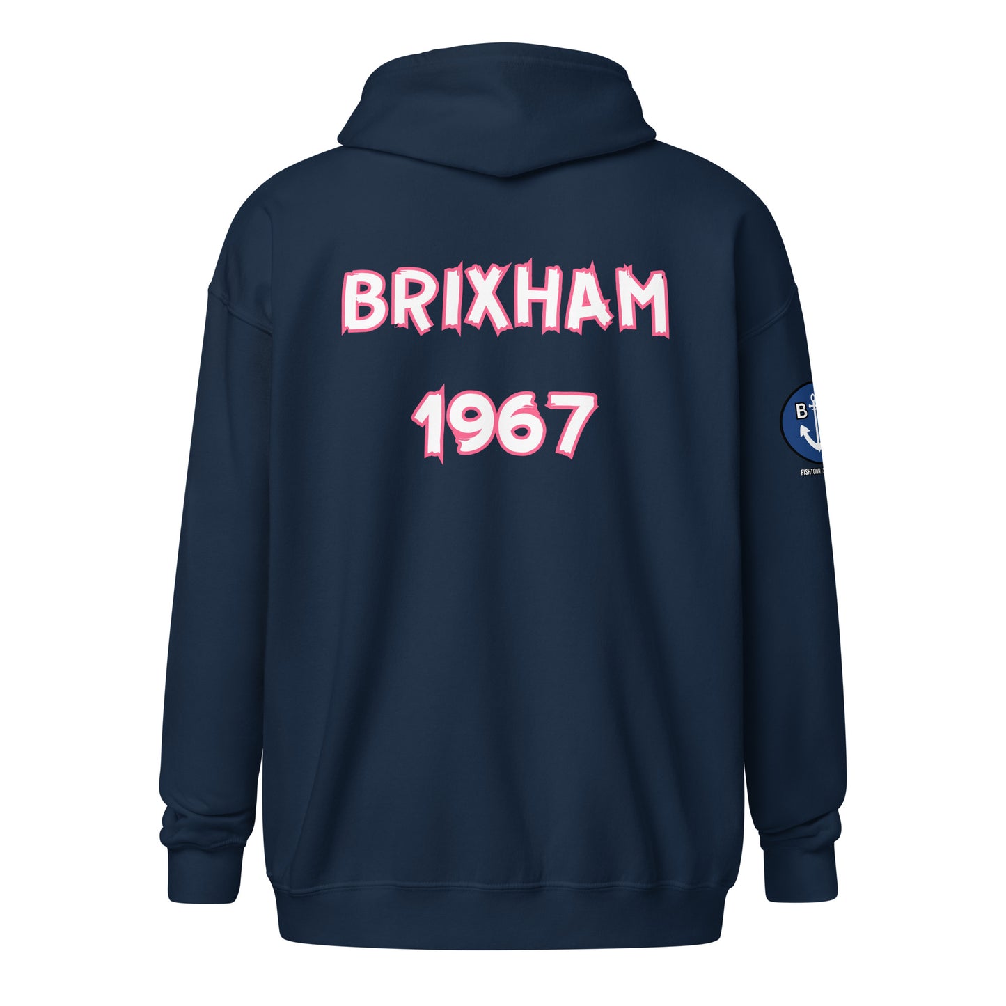 BRIXHAM BM 1967 PINK Unisex heavy blend zip hoodie