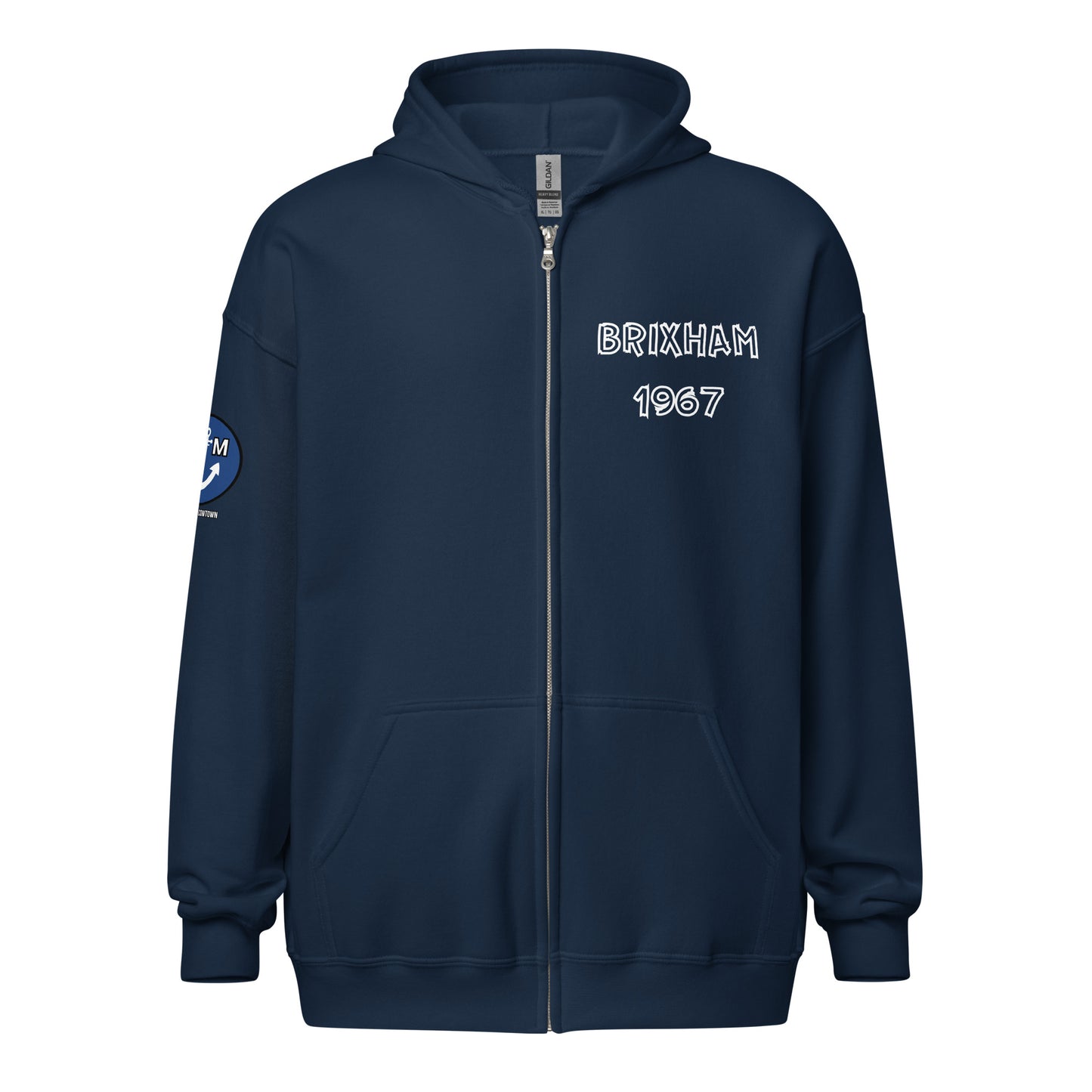 BRIXHAM BM 1967 2 Unisex heavy blend zip hoodie