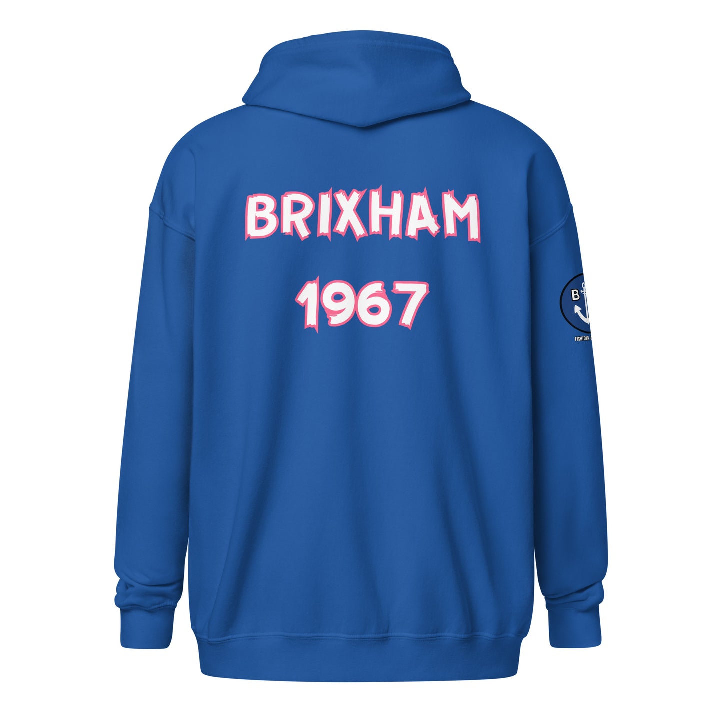 BRIXHAM BM 1967 PINK Unisex heavy blend zip hoodie