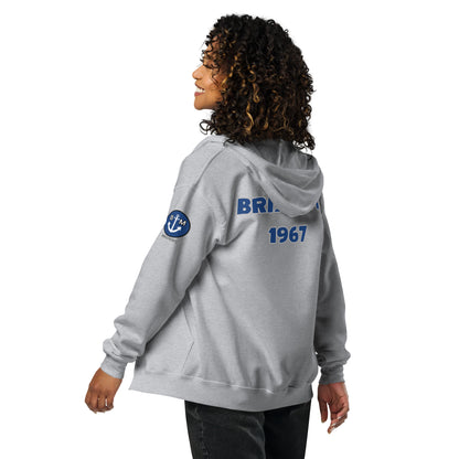 BRIXHAM BM 1967 1 Unisex heavy blend zip hoodie