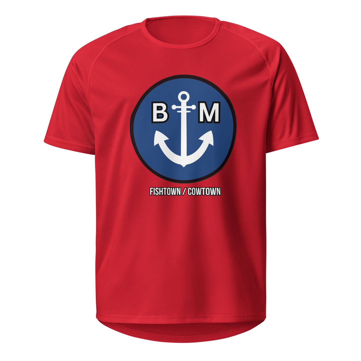 BRIXHAM BM Unisex sports jersey red