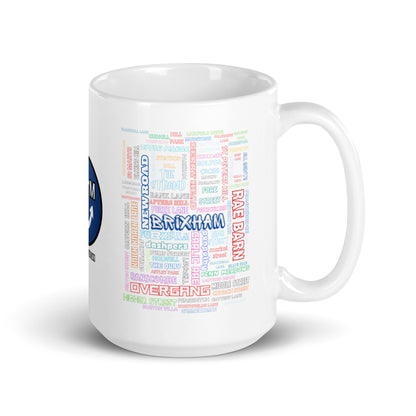 BRIXHAM BM  Streets White glossy mug