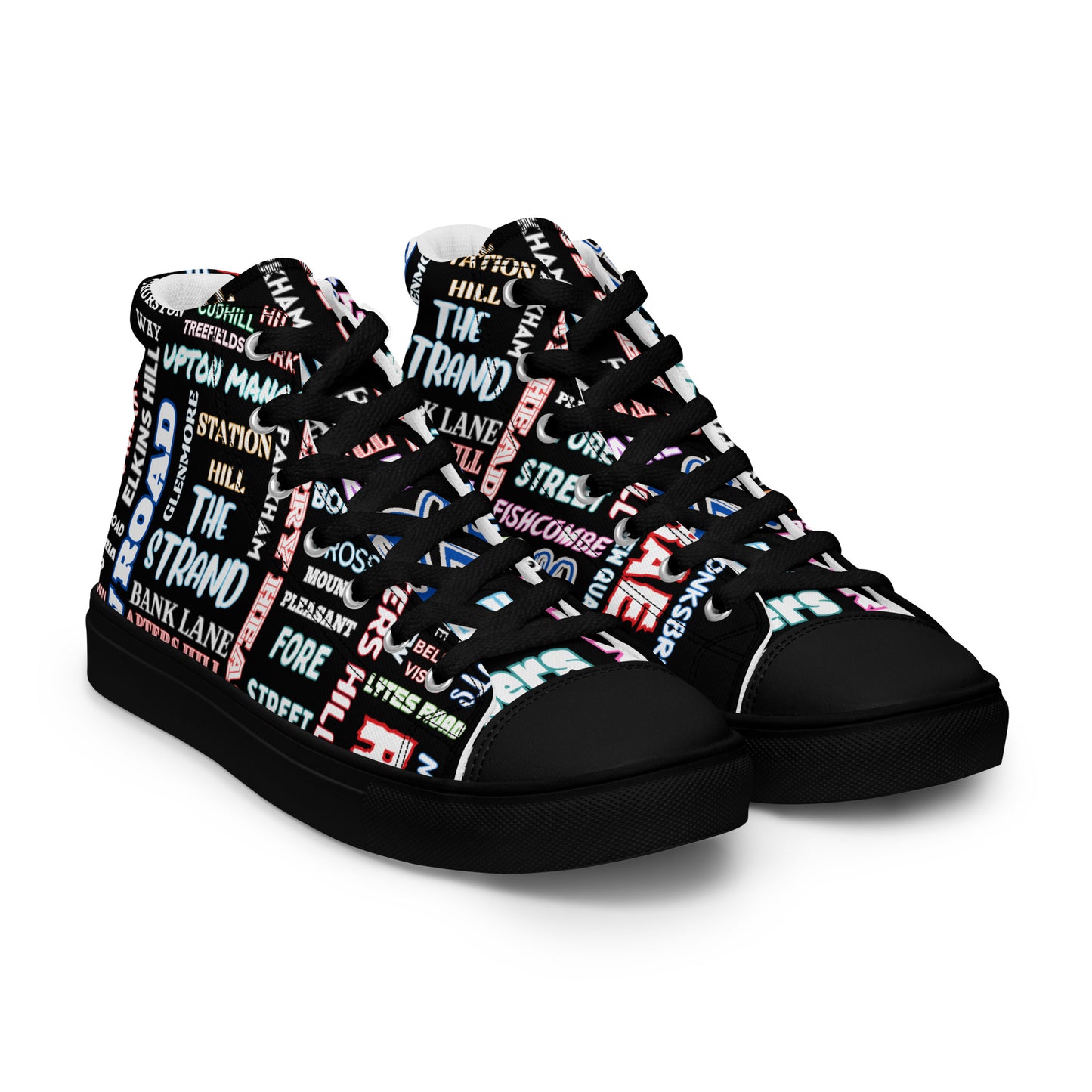 BRIXHAM BM Women’s high top canvas shoes