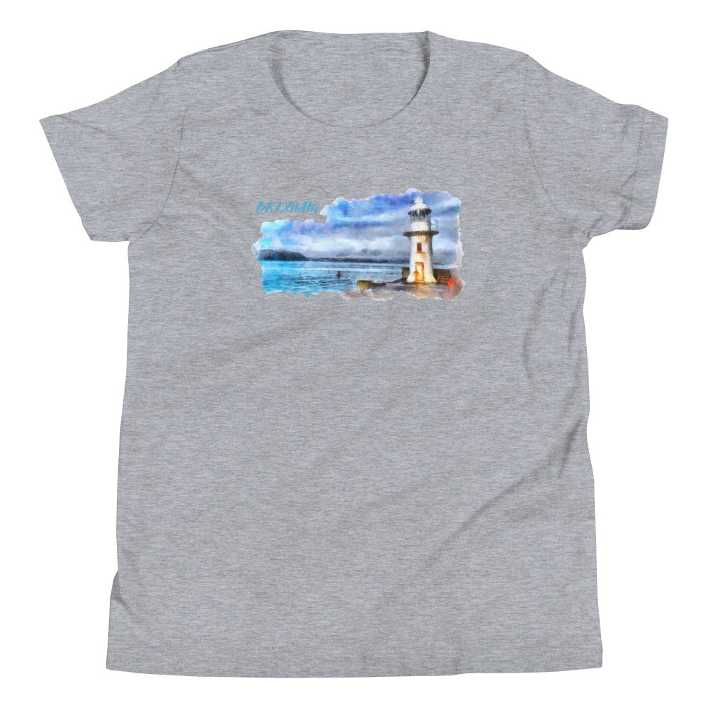 BRIXHAM BM Lighthouse Youth Short Sleeve T-Shirt