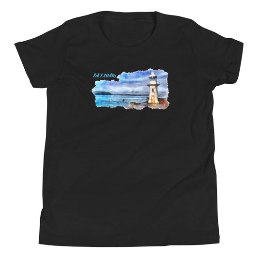 BRIXHAM BM Lighthouse Youth Short Sleeve T-Shirt