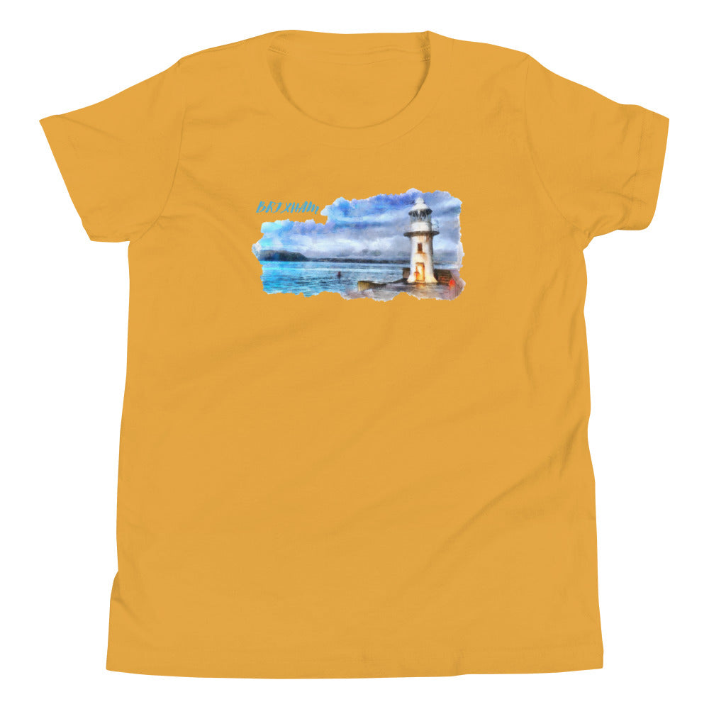 BRIXHAM BM Lighthouse Youth Short Sleeve T-Shirt