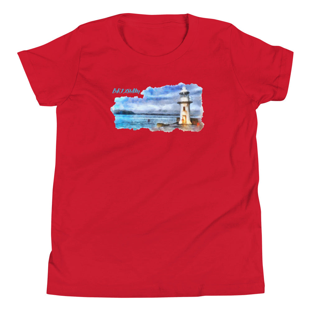 BRIXHAM BM Lighthouse Youth Short Sleeve T-Shirt