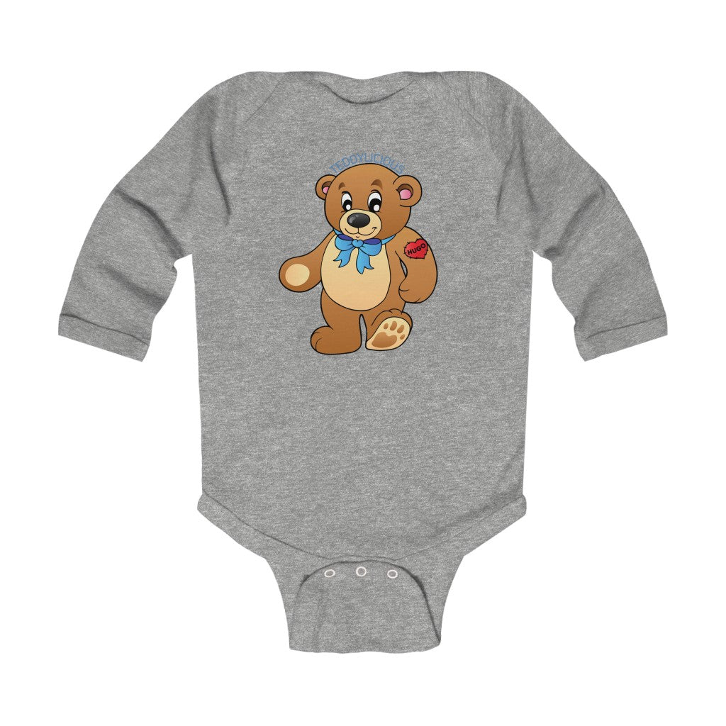 Teddylicious "Hugo" Baby Long Sleeve Onesie